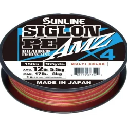 Sunline Tresse Siglon Amz 4X Multicolore - 300M