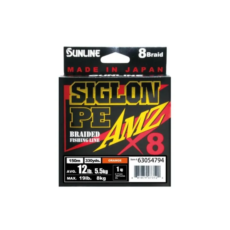 Sunline Tresse Siglon Amz 8X Orange - 300M