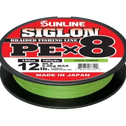 Sunline Tresse Siglon Braid Pe 8X Vert Clair - 150M