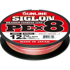 Sunline Tresse Siglon Braid Pe 8X Multicolor - 200M