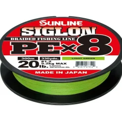 Sunline Tresse Siglon Braid Pe 8X Vert Clair - 300M