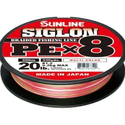 Sunline Tresse Siglon Braid Pe 8X Multicolor - 300M