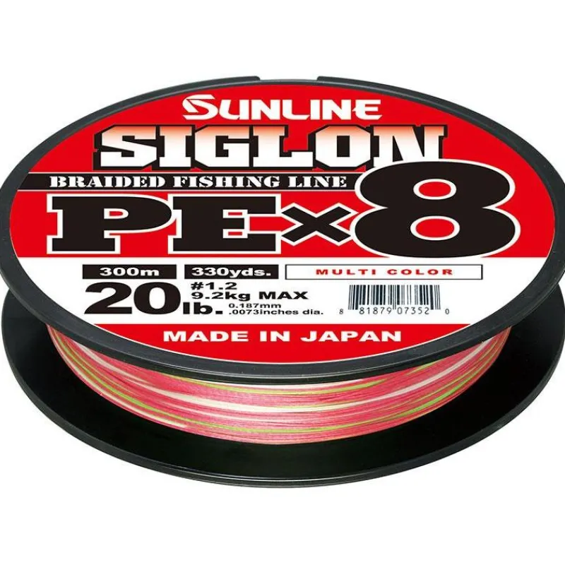 Sunline Tresse Siglon Braid Pe 8X Multicolor - 300M
