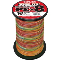Sunline Tresse Siglon Braid 8X Tuna Broume Multicolore