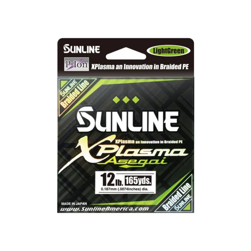 Sunline Tresse Xplasma Asegai Vert - 150M