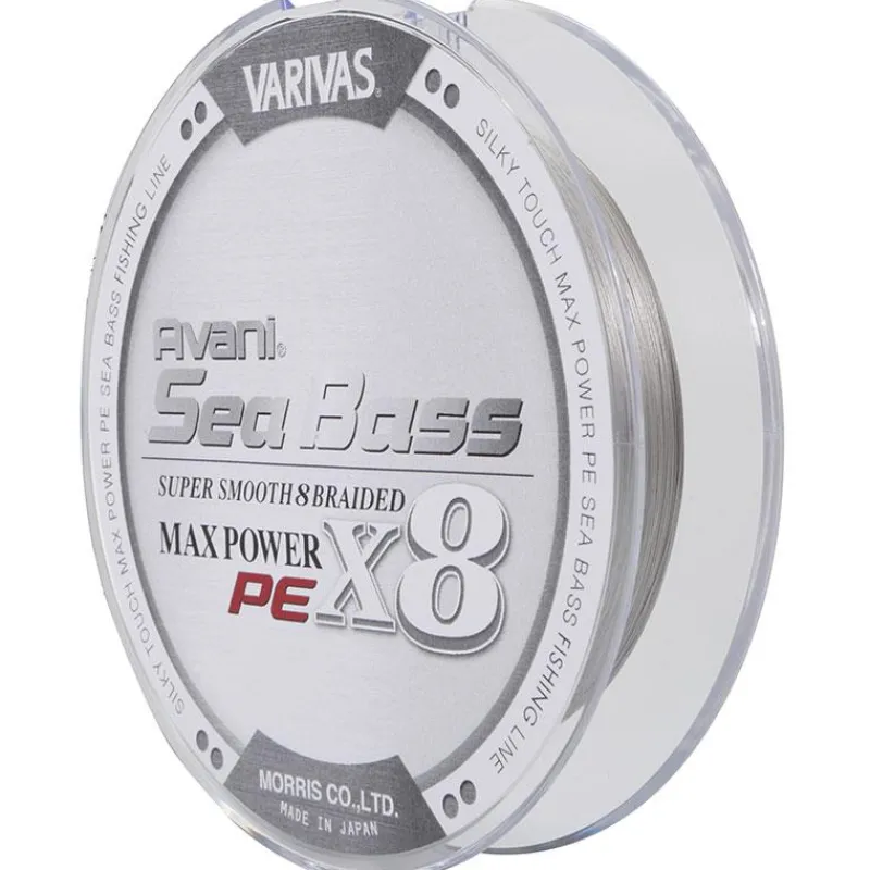 Varivas Tresse Avani Seabass Max Power X8 Gris - 150M