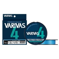 Varivas Tresse 4 Water Blue - 150M