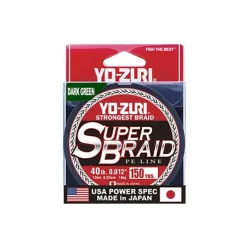 Yo-Zuri Tresse Super Braid Vert - 137M