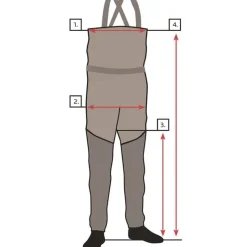 Vision Waders Stocking Tool Relief