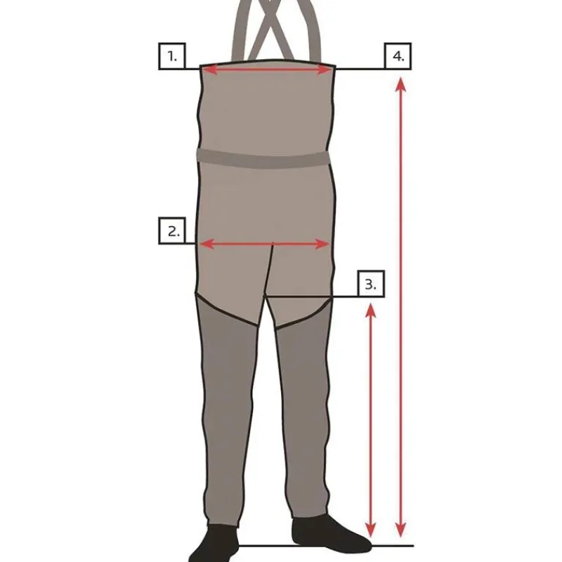 Vision Waders Stocking Tool Relief